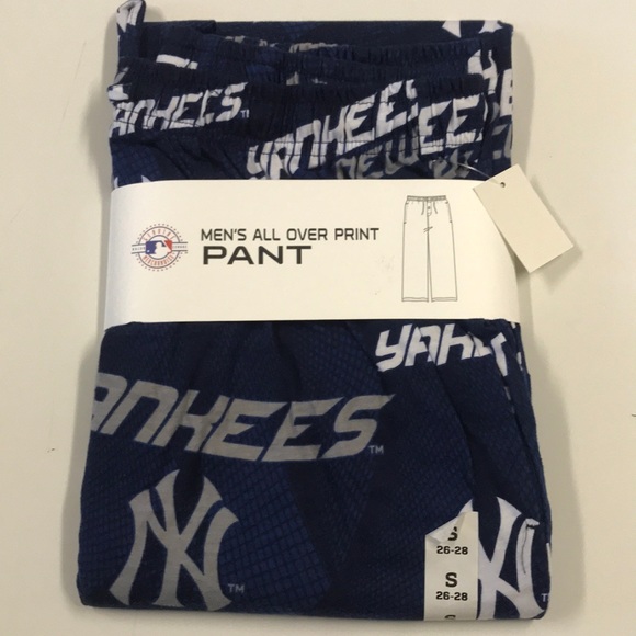 Yankees Mens Cotton Pajama Pants | Poshmark